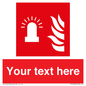 FV10638: Custom Fire: Fire alarm flashing light