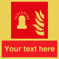 FV10638: Custom Fire: Fire alarm flashing light