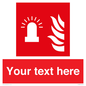FV10638: Custom Fire: Fire alarm flashing light