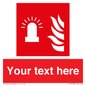FV10638: Custom Fire: Fire alarm flashing light