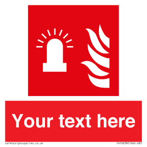 FV10638: Custom Fire: Fire alarm flashing light