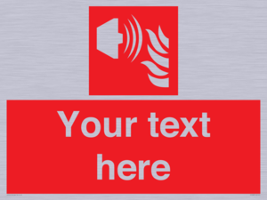 FV10687: Custom Fire: Fire alarm sounder