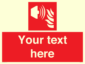 FV10687: Custom Fire: Fire alarm sounder
