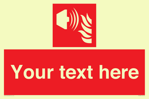 FV10687: Custom Fire: Fire alarm sounder