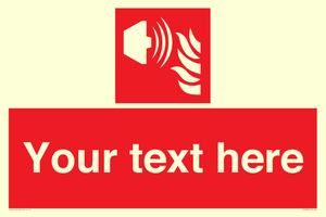 FV10687: Custom Fire: Fire alarm sounder