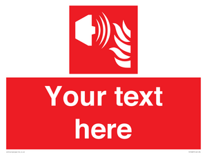 FV10687: Custom Fire: Fire alarm sounder