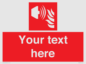 FV10687: Custom Fire: Fire alarm sounder