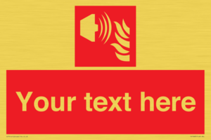 FV10687: Custom Fire: Fire alarm sounder