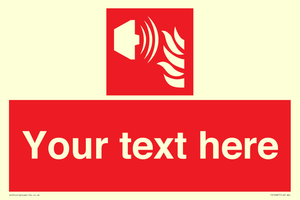 FV10687: Custom Fire: Fire alarm sounder