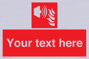 FV10687: Custom Fire: Fire alarm sounder