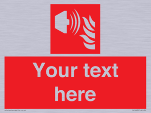 FV10687: Custom Fire: Fire alarm sounder