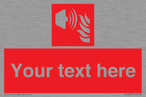 FV10687: Custom Fire: Fire alarm sounder