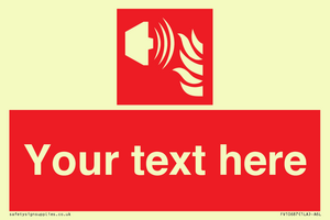 FV10687: Custom Fire: Fire alarm sounder
