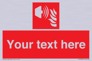 FV10687: Custom Fire: Fire alarm sounder