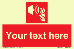 FV10687: Custom Fire: Fire alarm sounder