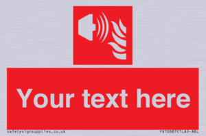 FV10687: Custom Fire: Fire alarm sounder