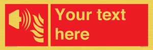 FV10687: Custom Fire: Fire alarm sounder