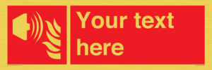 FV10687: Custom Fire: Fire alarm sounder