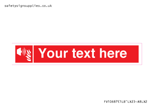 FV10687: Custom Fire: Fire alarm sounder
