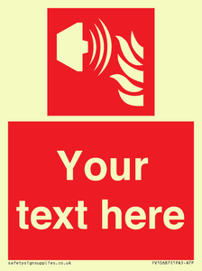 FV10687: Custom Fire: Fire alarm sounder