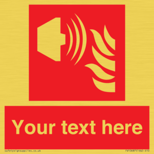 FV10687: Custom Fire: Fire alarm sounder