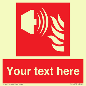 FV10687: Custom Fire: Fire alarm sounder
