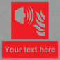 FV10687: Custom Fire: Fire alarm sounder