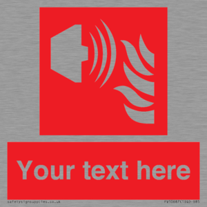 FV10687: Custom Fire: Fire alarm sounder