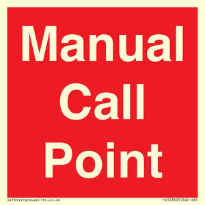 FV12360: Manual Call Point