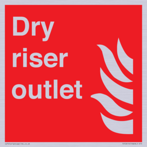 FV12414: Dry riser outlet
