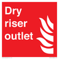 FV12414: Dry riser outlet
