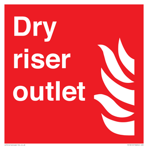 FV12414: Dry riser outlet