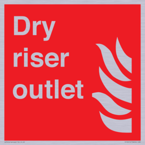 FV12414: Dry riser outlet