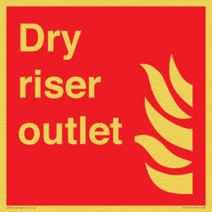 FV12414: Dry riser outlet