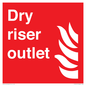 FV12414: Dry riser outlet