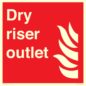 FV12414: Dry riser outlet