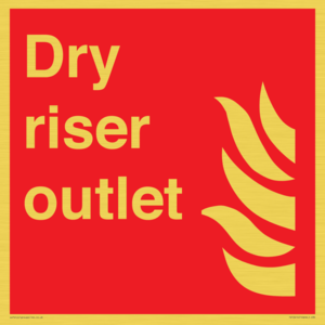 FV12414: Dry riser outlet
