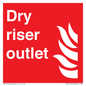 FV12414: Dry riser outlet
