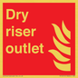 FV12414: Dry riser outlet