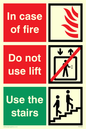 FV1350: In case of fire/use stairs