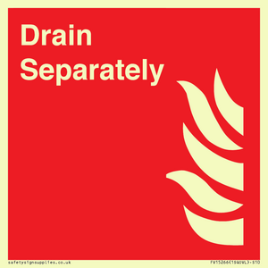 FV15266: Drain Separately