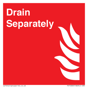 FV15266: Drain Separately
