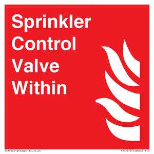 FV15272: Sprinkler Control Valve Within