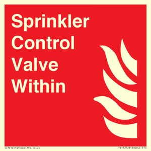 FV15272: Sprinkler Control Valve Within