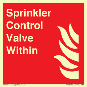 FV15272: Sprinkler Control Valve Within