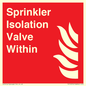 FV15274: Sprinkler Isolation Valve Within