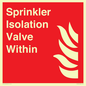 FV15274: Sprinkler Isolation Valve Within