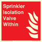 FV15274: Sprinkler Isolation Valve Within