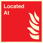 FV15276: Located At Fire Equipment sign