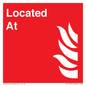 FV15276: Located At Fire Equipment sign